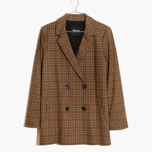 Madewell Cauldwell Double Breasted Blazer